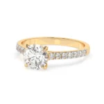 Каблучка Солітер Вічність 1.0 ct — фото 5