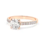 Каблучка Солітер Вічність 1.0 ct — фото 8