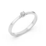 Каблучка Солітер 0.1 ct