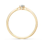 Каблучка Солітер 0.2 ct — фото 5
