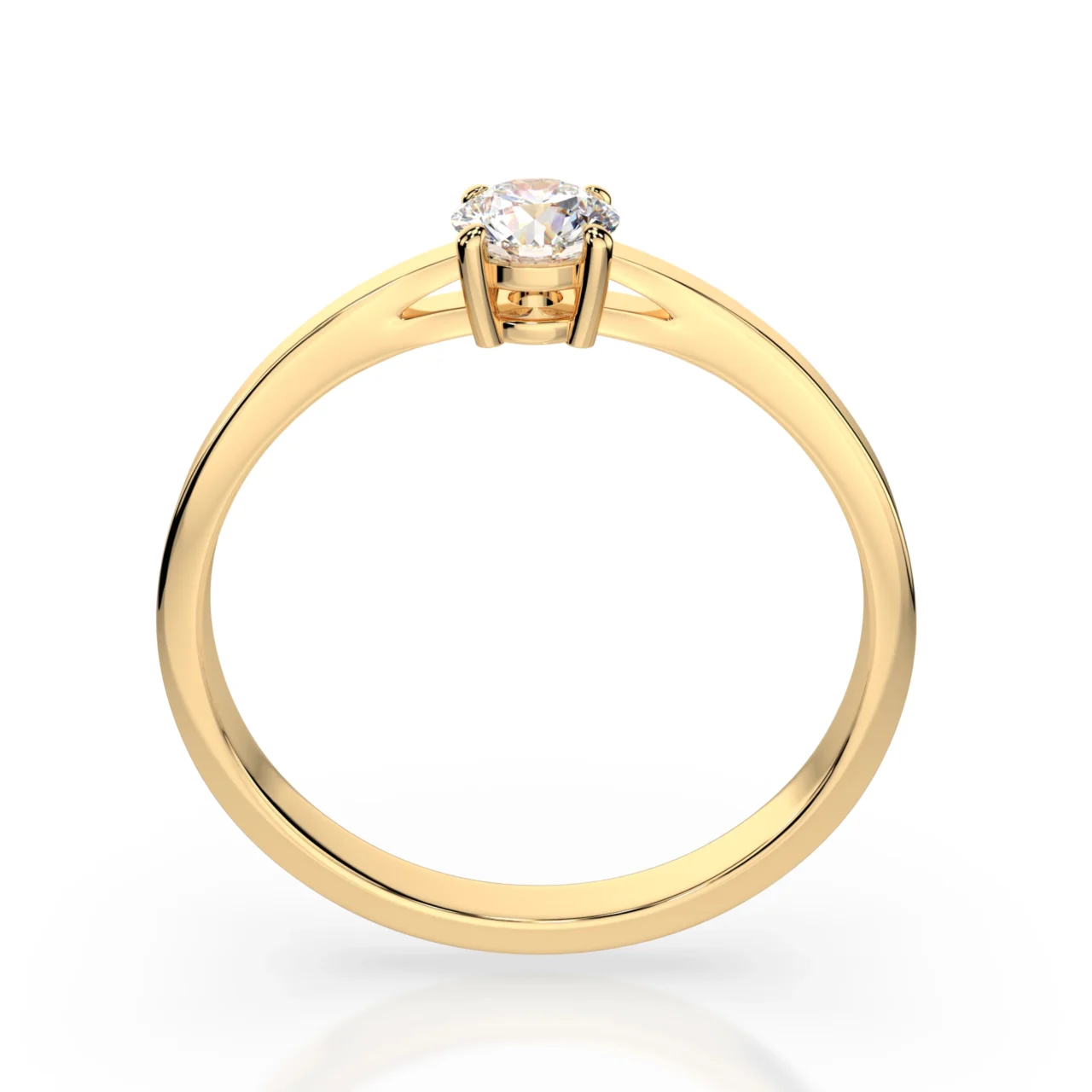 Каблучка Солітер 0.25 ct 5 Каблучка Солітер 0.25 ct — фото 5