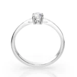 Каблучка Солітер 0.3 ct — фото 2