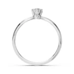 Каблучка Солітер 0.2 ct — фото 2