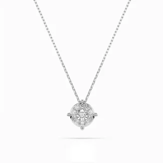 Кольє Солітер Вічність 0.06 ct