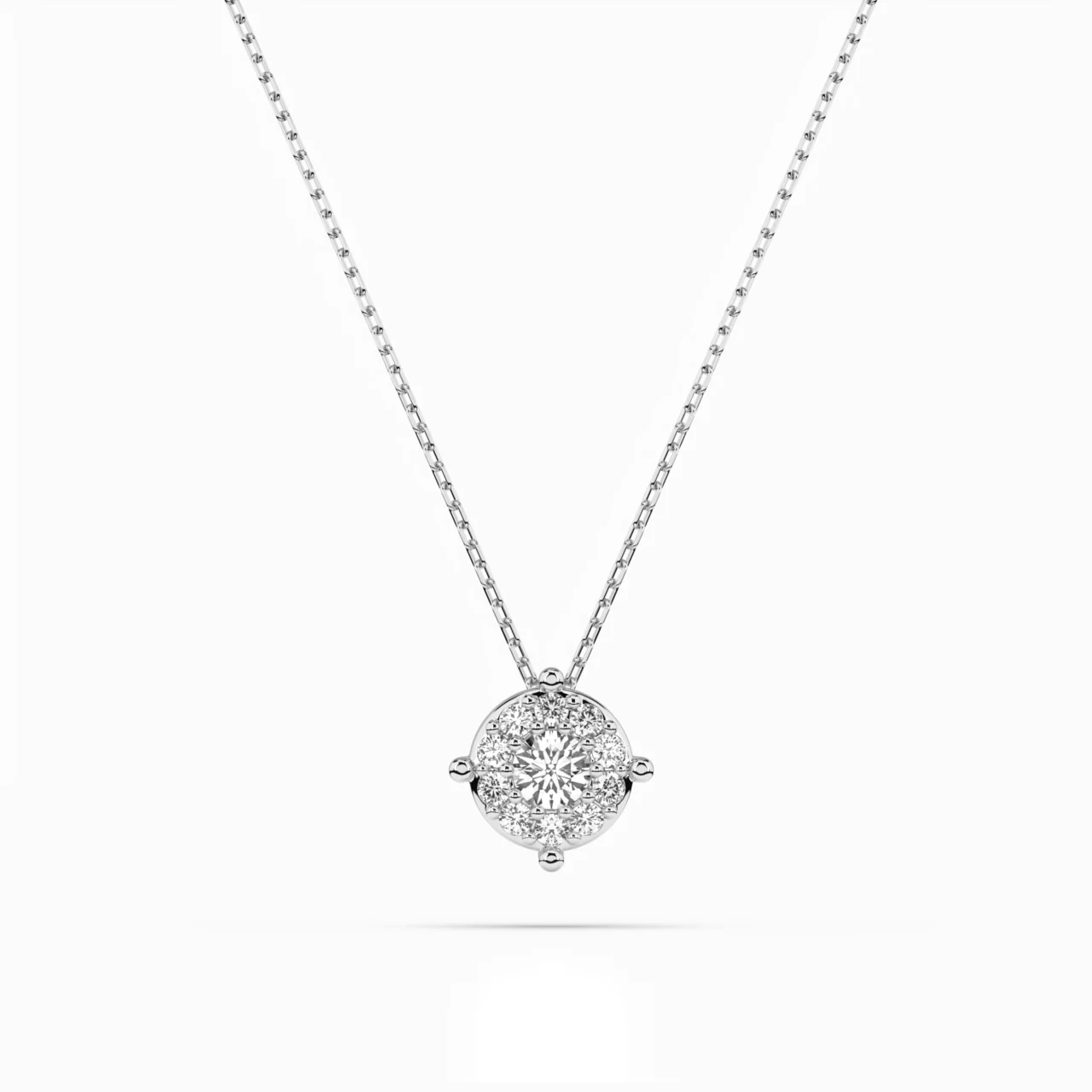 Кольє Солітер Вічність 0.06 ct