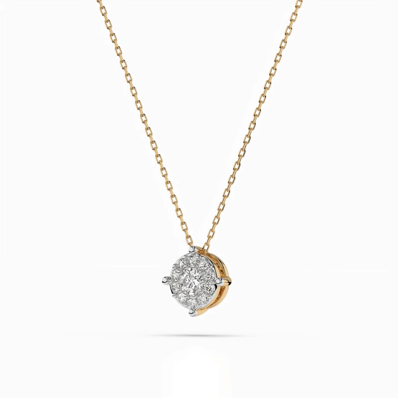 Кольє Солітер Вічність 0.06 ct — фото 5