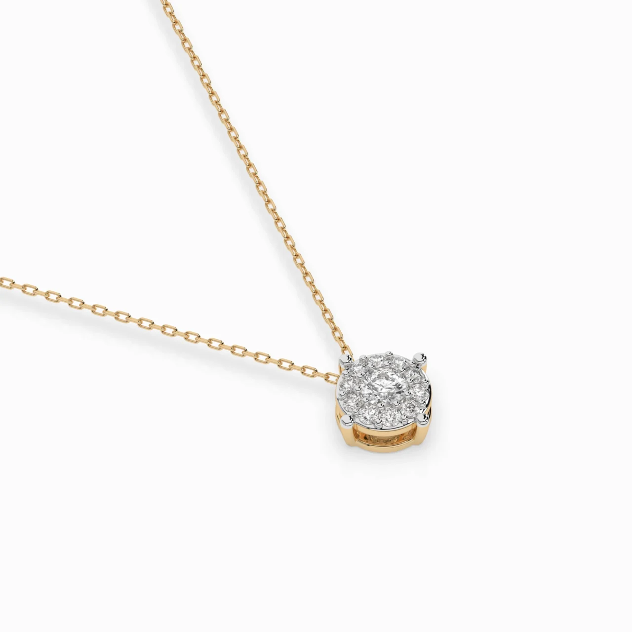 Кольє Солітер Вічність 0.06 ct — фото 6