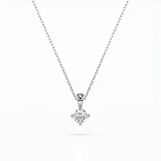 Кольє Солітер 0.1 ct