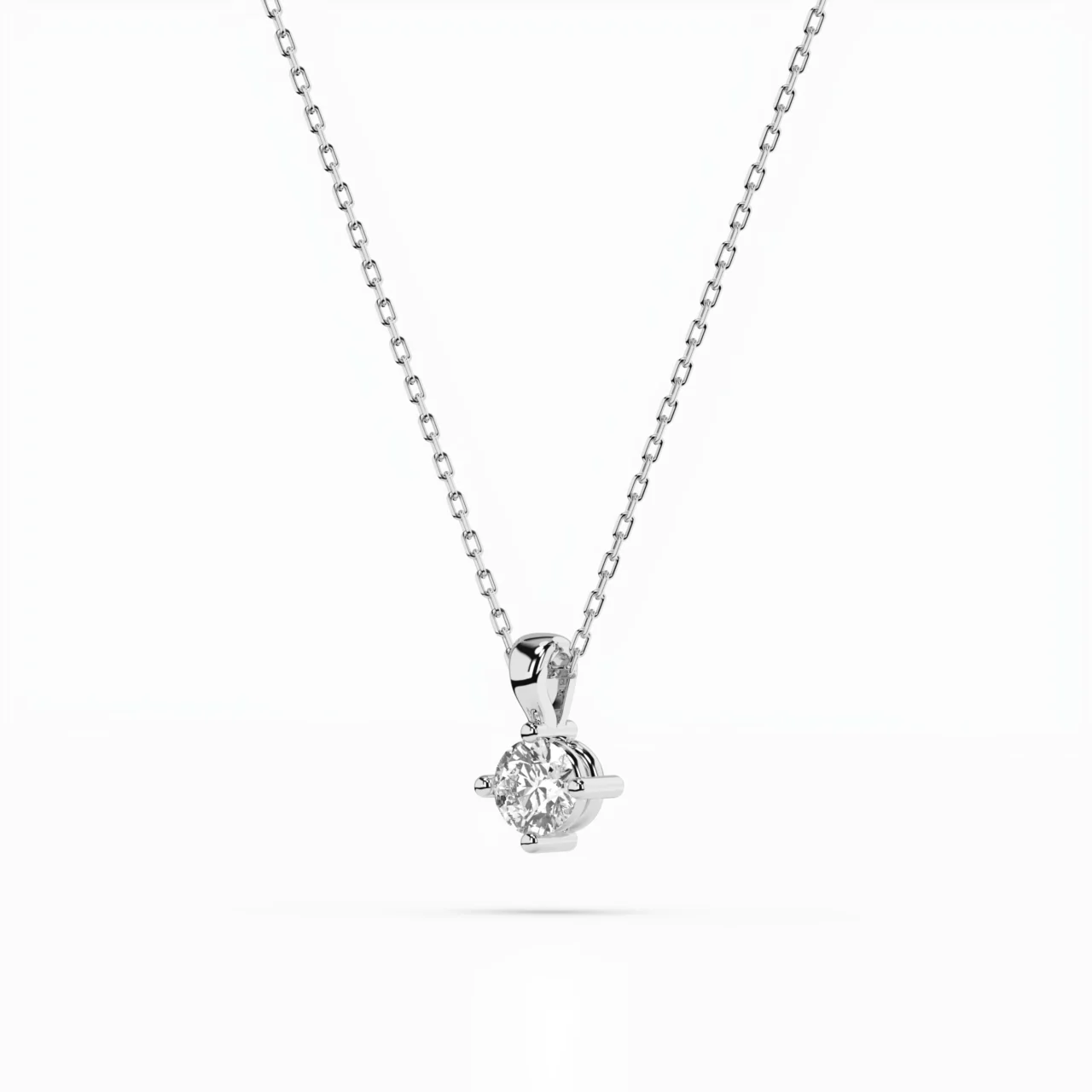 Кольє Солітер 0.1 ct 2 Кольє Солітер 0.1 ct — фото 2