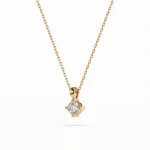 Кольє Солітер 0.1 ct — фото 5