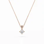 Кольє Солітер 0.1 ct — фото 7