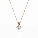 Кольє Солітер 0.1 ct — фото 8