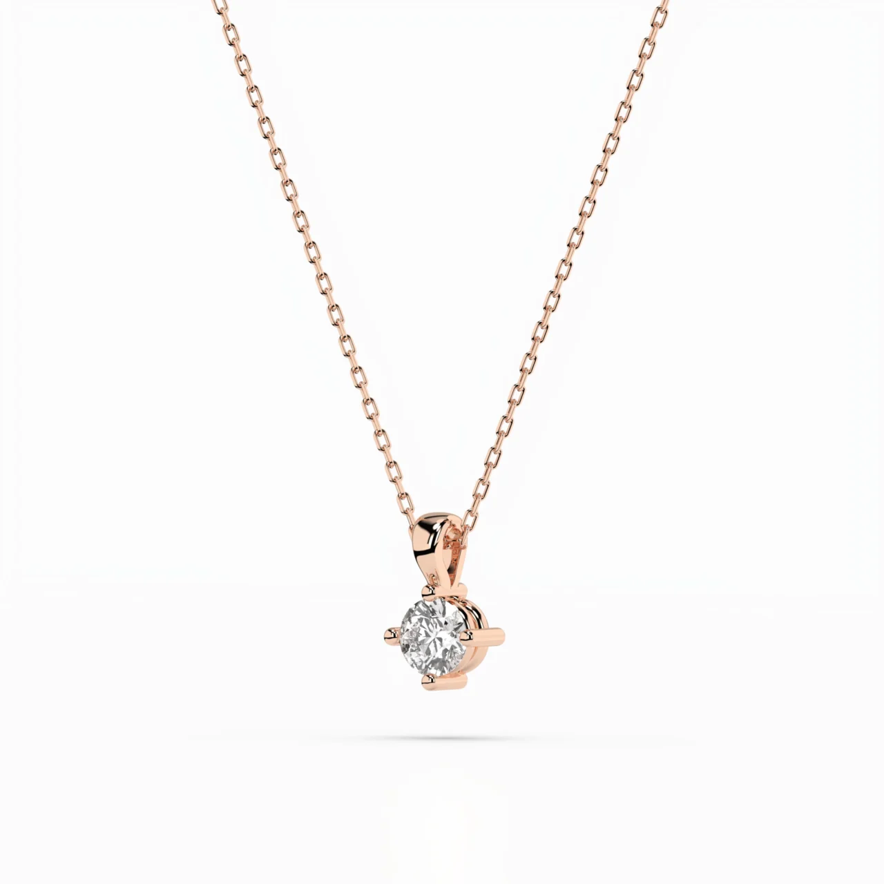 Кольє Солітер 0.1 ct 8 Кольє Солітер 0.1 ct — фото 8
