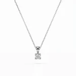 Кольє Солітер 0.08 ct