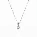 Кольє Солітер 0.08 ct — фото 2