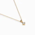 Кольє Солітер 0.08 ct — фото 6