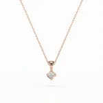 Кольє Солітер 0.08 ct — фото 7