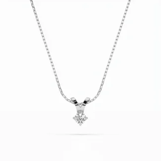 Кольє Солітер 0.2 ct