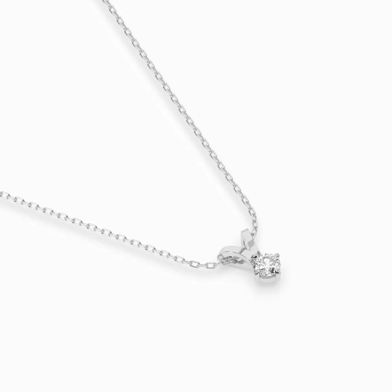 Кольє Солітер 0.2 ct 3 Кольє Солітер 0.2 ct — фото 3