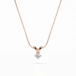 Кольє Солітер 0.2 ct — фото 7