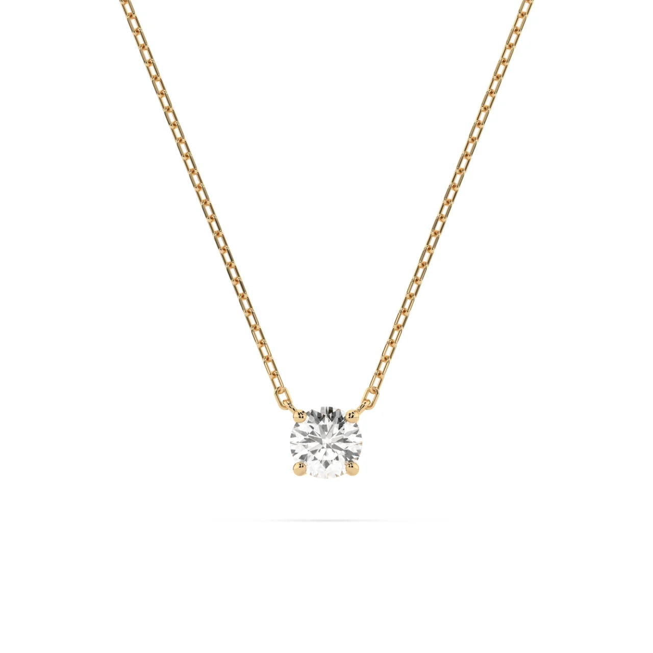 Кольє Солітер 0.1 ct 4 Кольє Солітер 0.1 ct — фото 4