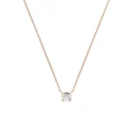 Кольє Солітер 0.1 ct — фото 9