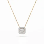 Кольє Солітер Вічність 0.2 ct — фото 4