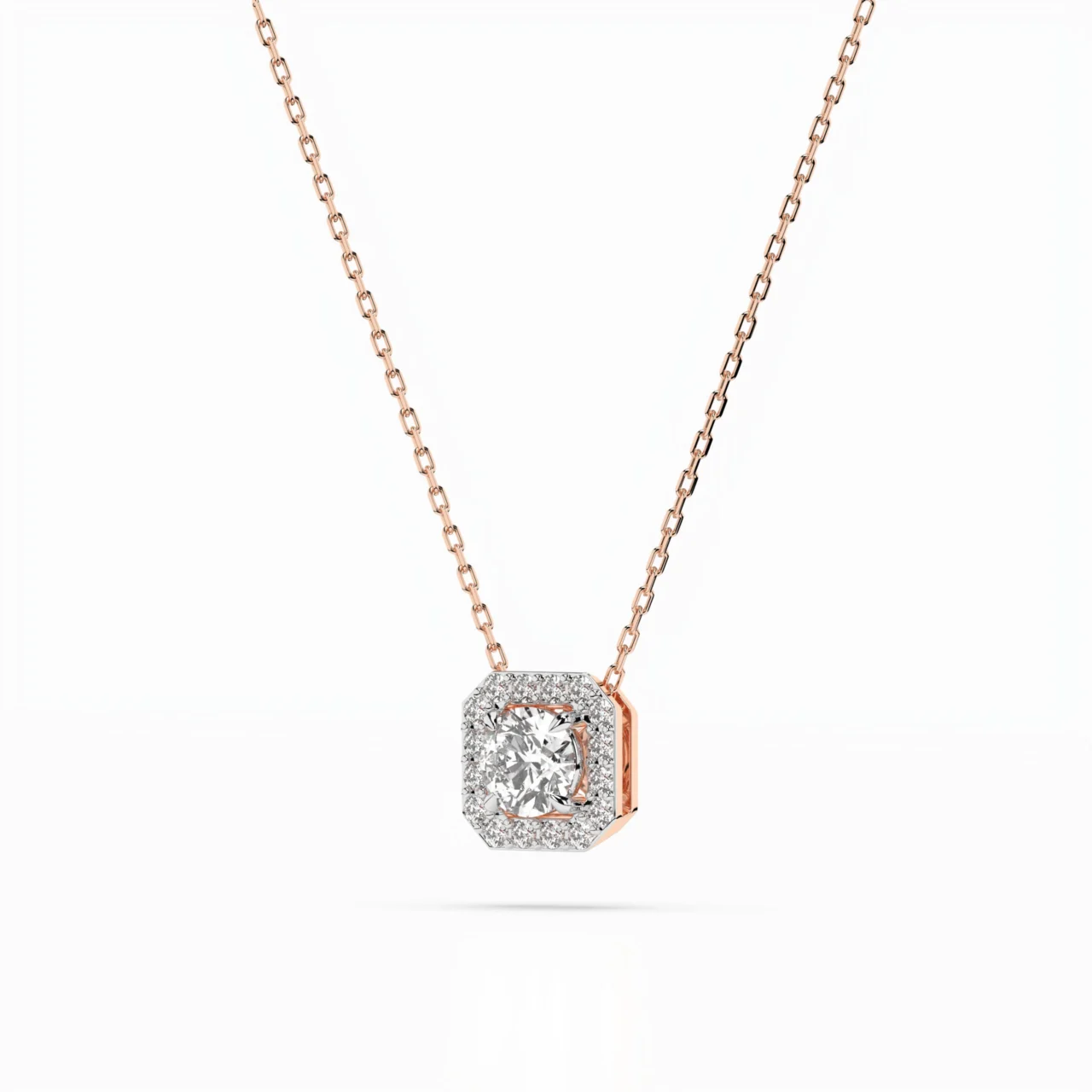 Кольє Солітер Вічність 0.2 ct — фото 8