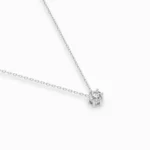 Кольє Солітер 0.15 ct — фото 3