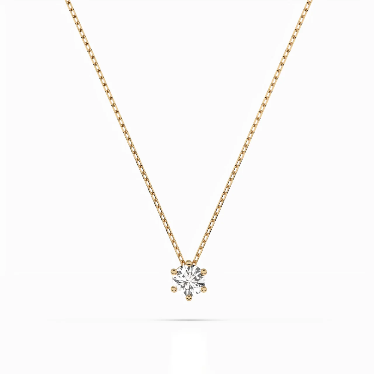 Кольє Солітер 0.15 ct 4 Кольє Солітер 0.15 ct — фото 4