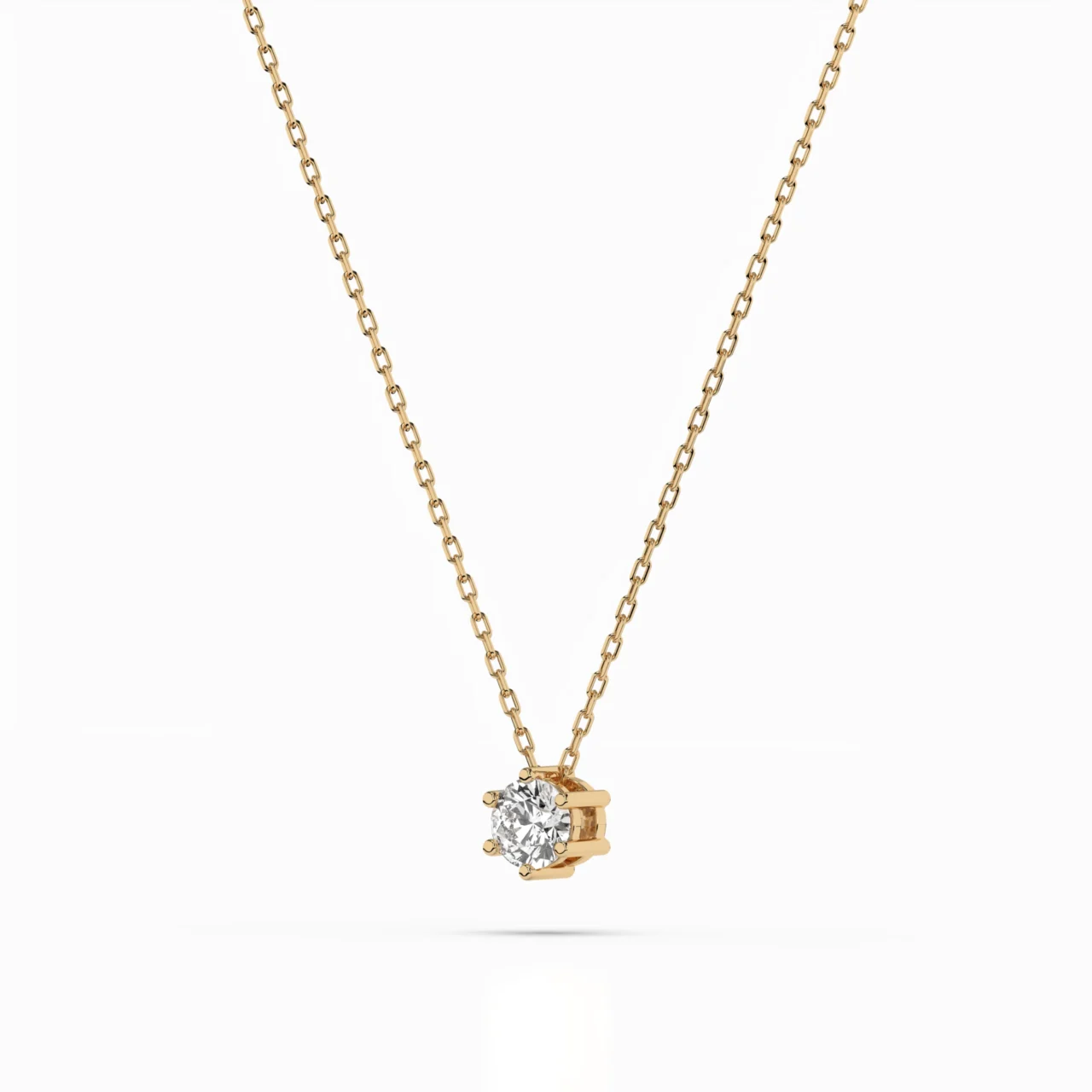 Кольє Солітер 0.15 ct 5 Кольє Солітер 0.15 ct — фото 5