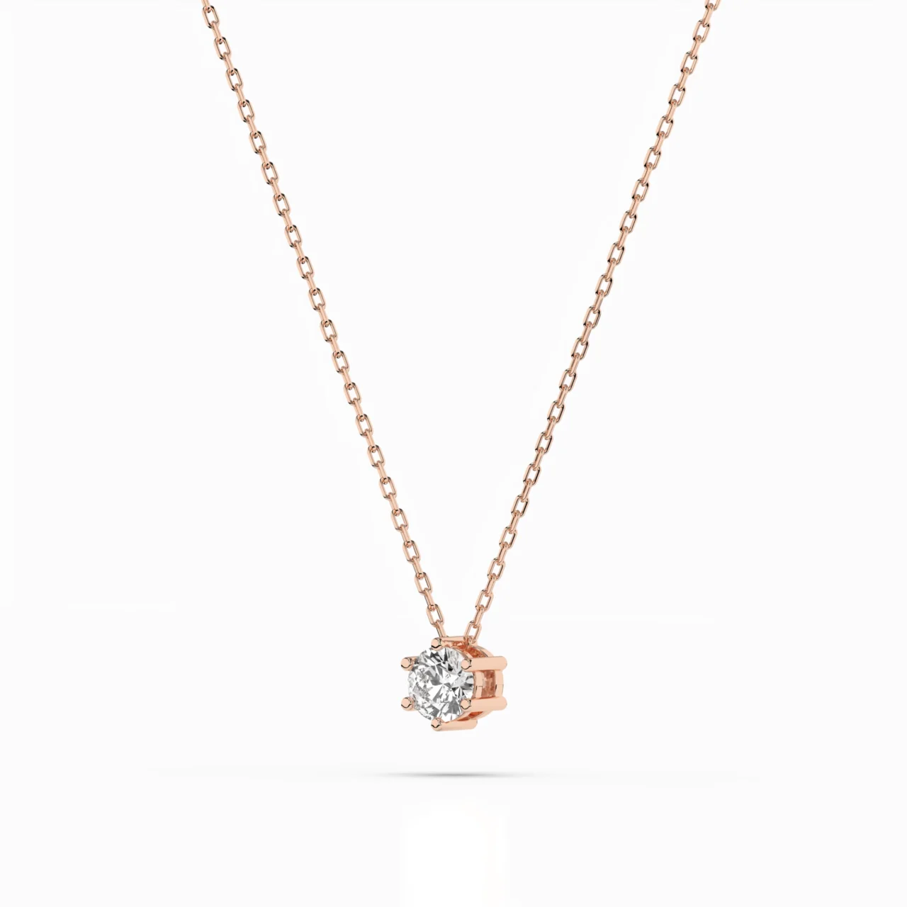 Кольє Солітер 0.15 ct 8 Кольє Солітер 0.15 ct — фото 8