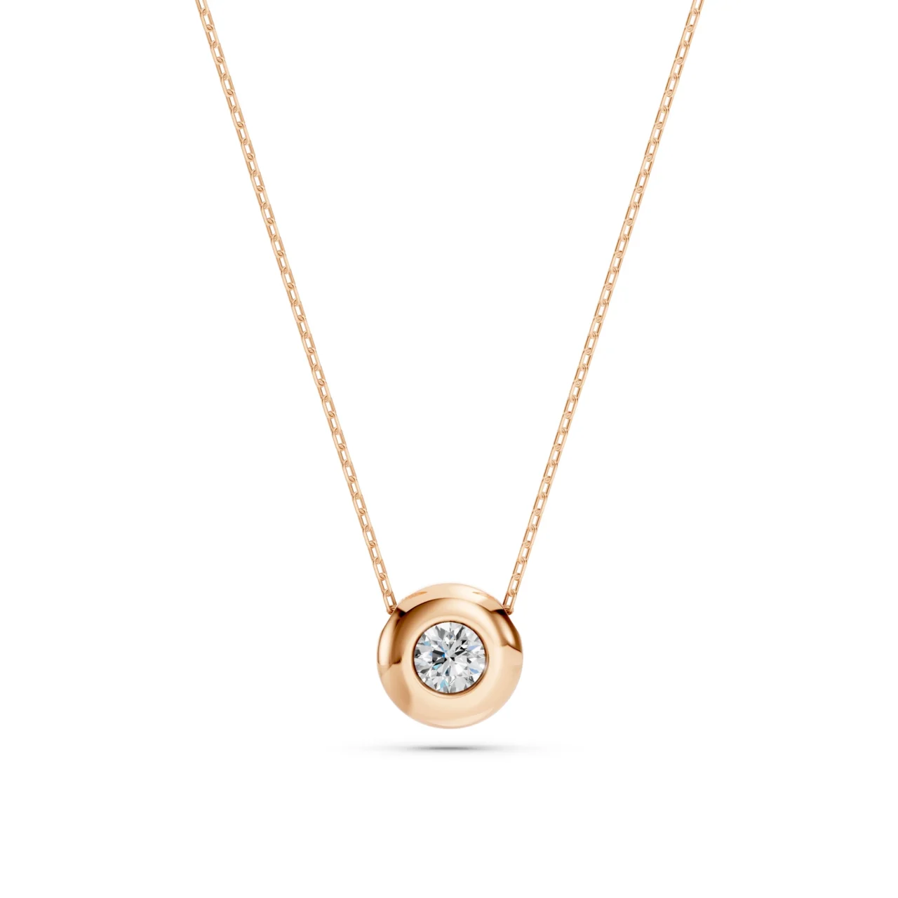 Кольє Солітер 0.15 ct 9 Кольє Солітер 0.15 ct — фото 9