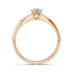 Каблучка Солітер 0.4 ct — фото 7