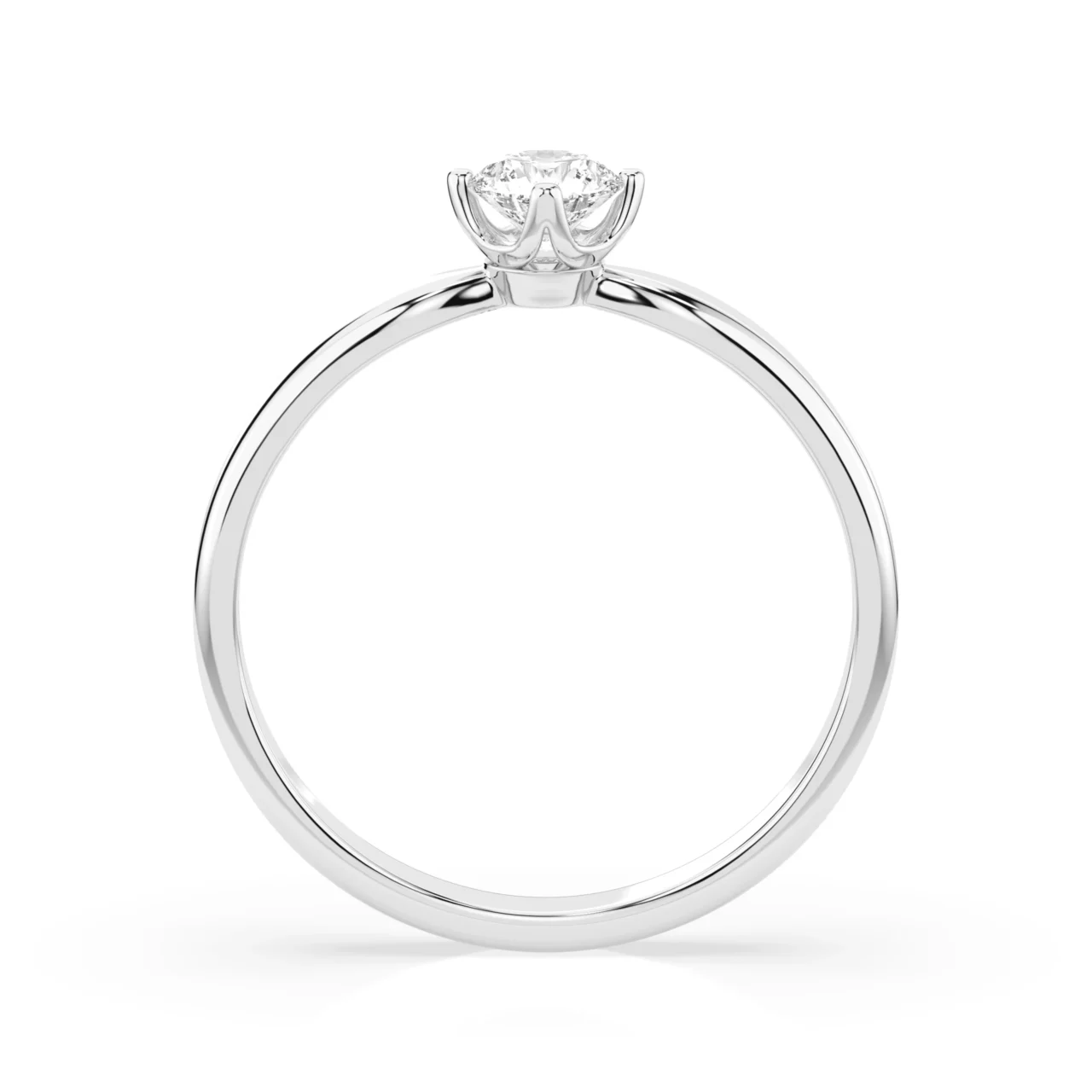 Каблучка Солітер 0.2 ct