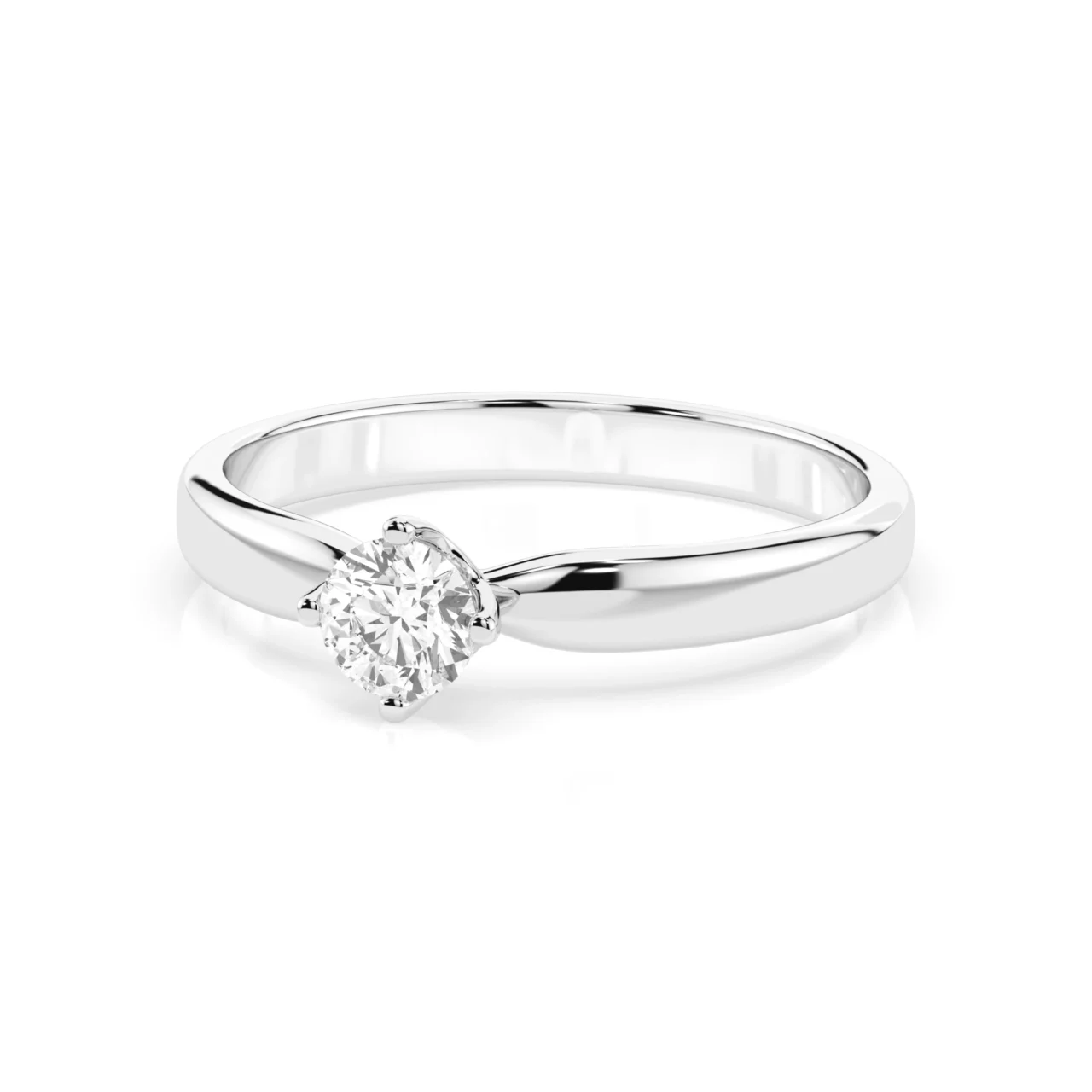 Каблучка Солітер 0.2 ct — фото 2