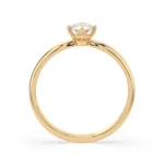 Каблучка Солітер 0.2 ct — фото 4