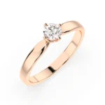 Каблучка Солітер 0.2 ct — фото 6