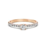 Каблучка Солітер Вічність 0.2 ct — фото 8